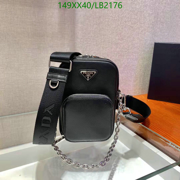 Prada Bag-(Mirror)-Diagonal- Code: LB2176 $: 149USD