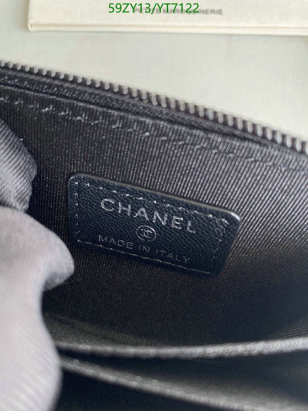 Chanel Bag-(Mirror)-Wallet- Code: YT7122 $: 59USD
