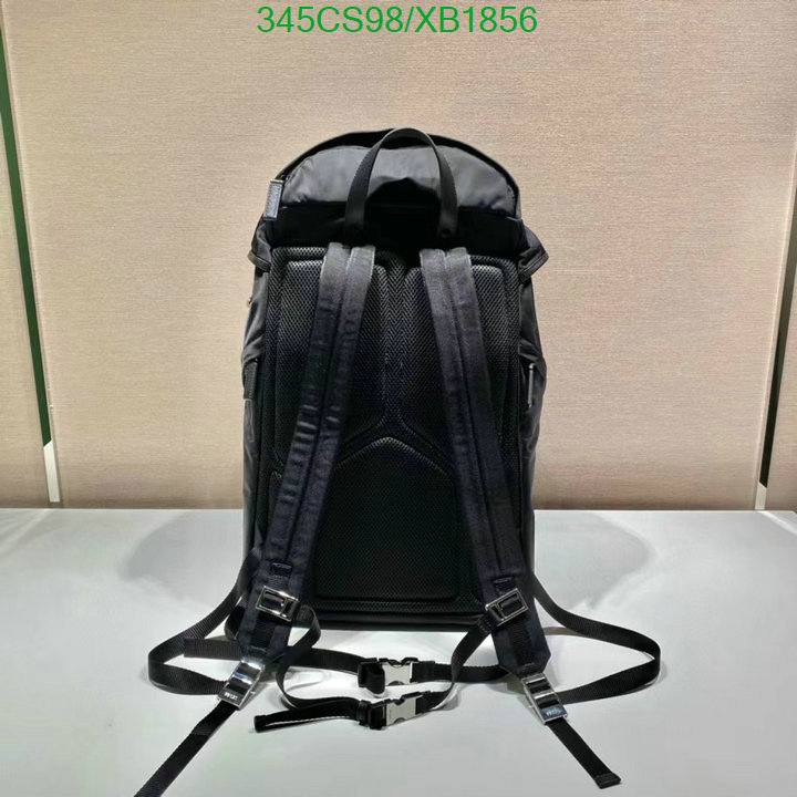 Prada Bag-(Mirror)-Backpack- Code: XB1856 $: 345USD