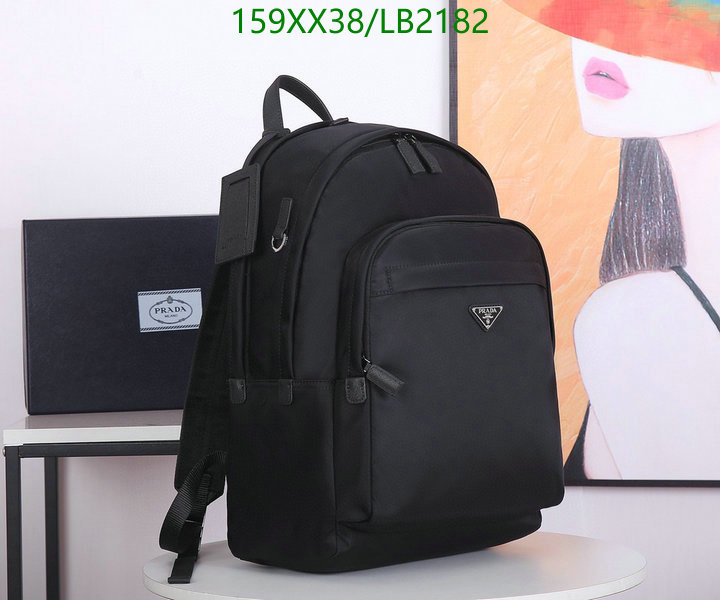 Prada Bag-(Mirror)-Backpack- Code: LB2182 $: 159USD