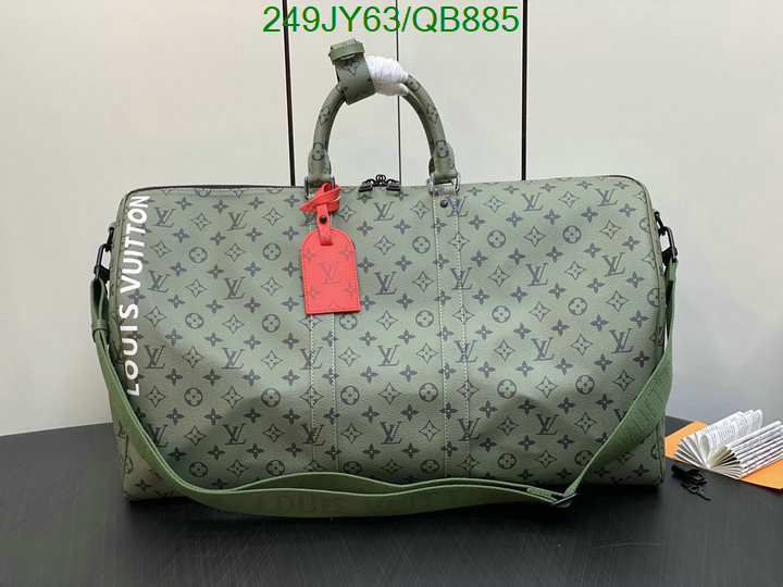 LV Bag-(Mirror)-Keepall BandouliRe 45-50- Code: QB885