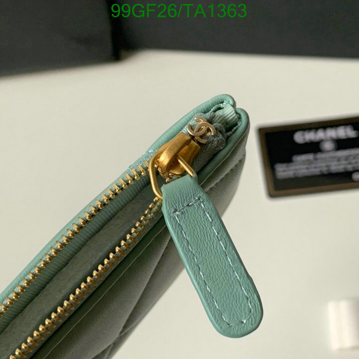 Chanel Bag-(Mirror)-Wallet- Code: TA1363 $: 99USD