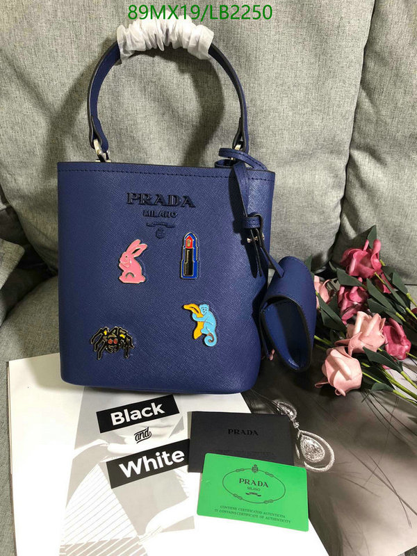 Prada Bag-(4A)-Bucket Bag- Code: LB2250 $: 89USD