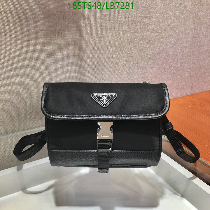 Prada Bag-(Mirror)-Diagonal- Code: LB7281 $: 185USD