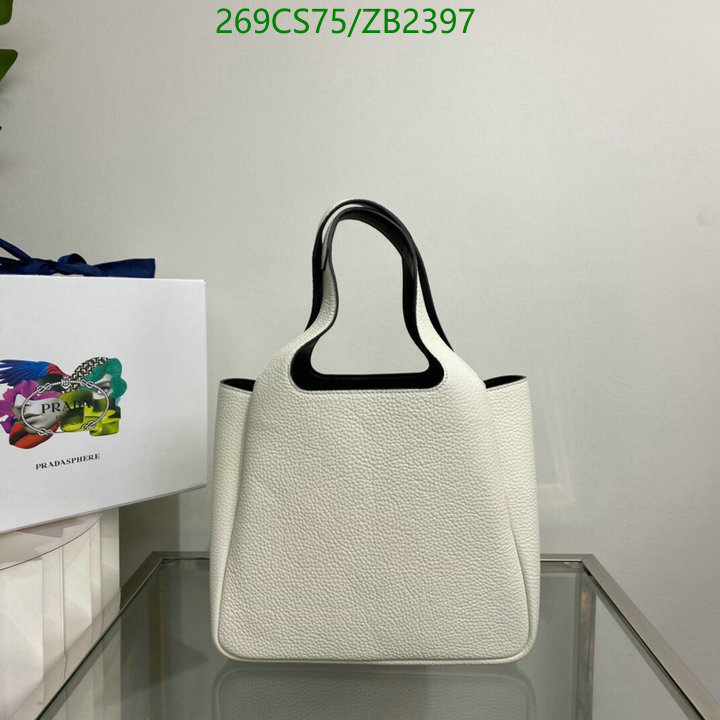 Prada Bag-(Mirror)-Handbag- Code: ZB2397 $: 269USD