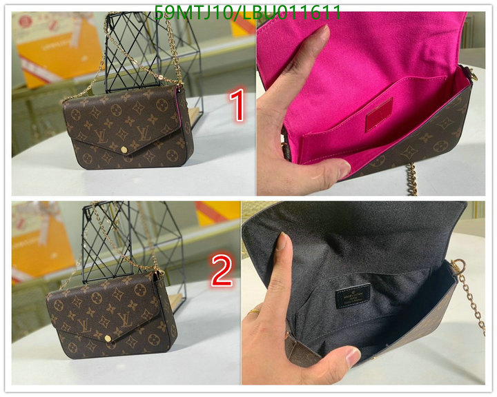 LV Bag-(4A)-New Wave Multi-Pochette- Code: LBU011611 $: 59USD