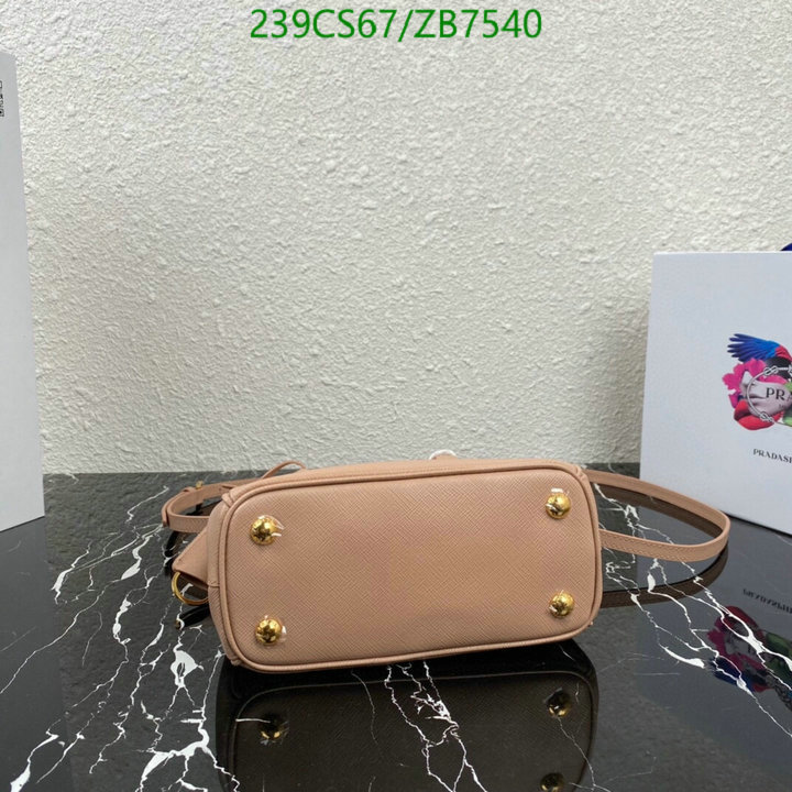 Prada Bag-(Mirror)-Diagonal- Code: ZB7540 $: 239USD