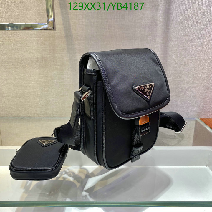 Prada Bag-(Mirror)-Diagonal- Code: YB4187 $: 129USD