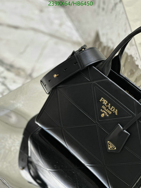 Prada Bag-(Mirror)-Handbag- Code: HB6450 $: 239USD