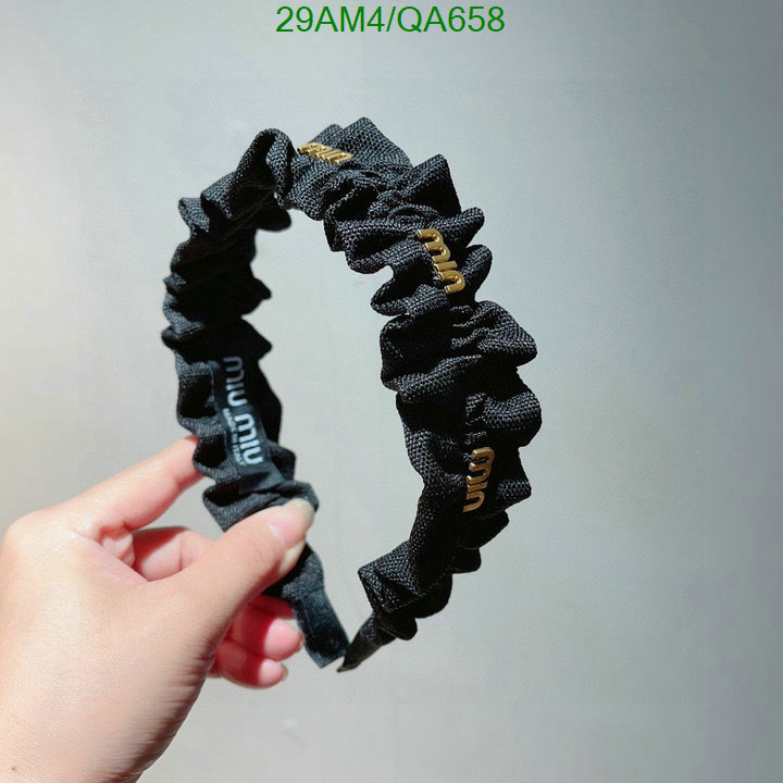 Headband-MIU MIU Code: QA658 $: 29USD