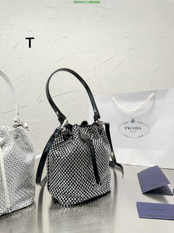 Prada Bag-(4A)-Bucket Bag- Code: HB6484 $: 99USD