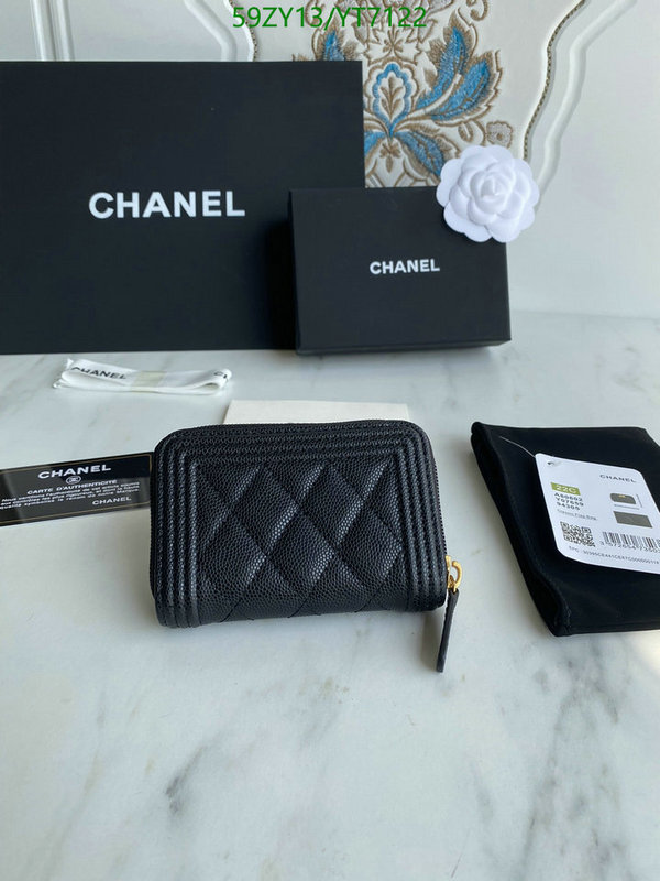 Chanel Bag-(Mirror)-Wallet- Code: YT7122 $: 59USD