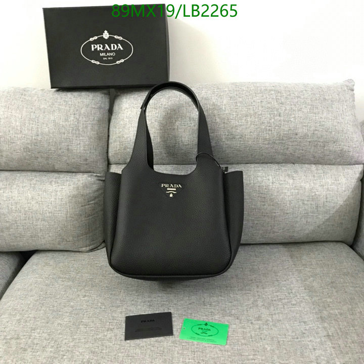 Prada Bag-(4A)-Handbag- Code: LB2265 $: 89USD