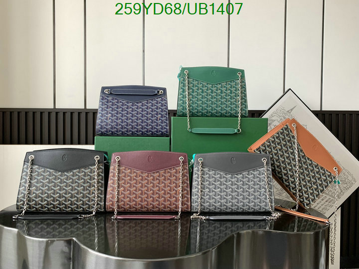 Goyard Bag-(Mirror)-Handbag- Code: UB1407