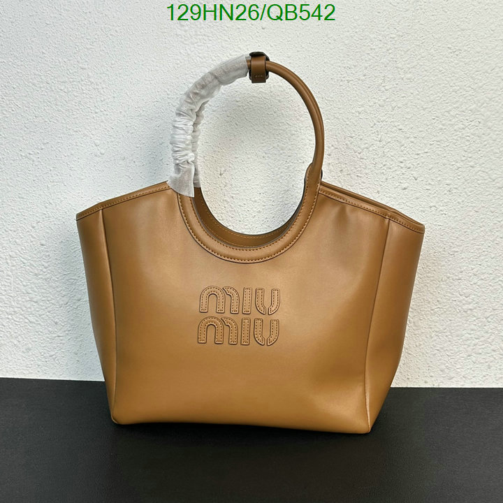 Miu Miu Bag-(4A)-Handbag- Code: QB542