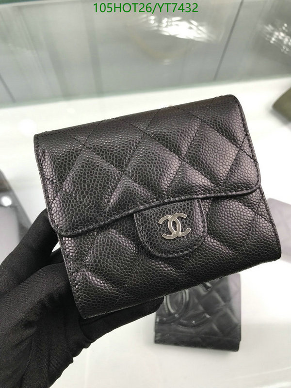 Chanel Bag-(Mirror)-Wallet- Code: YT7432 $: 105USD