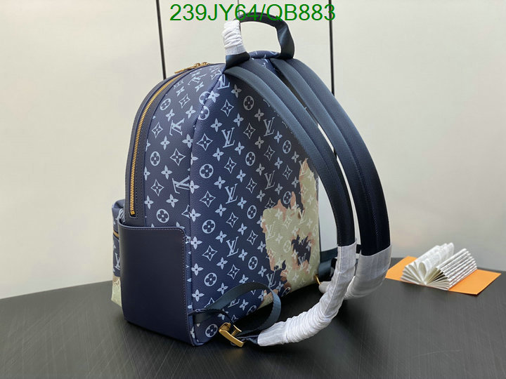 LV Bag-(Mirror)-Backpack- Code: QB883 $: 239USD