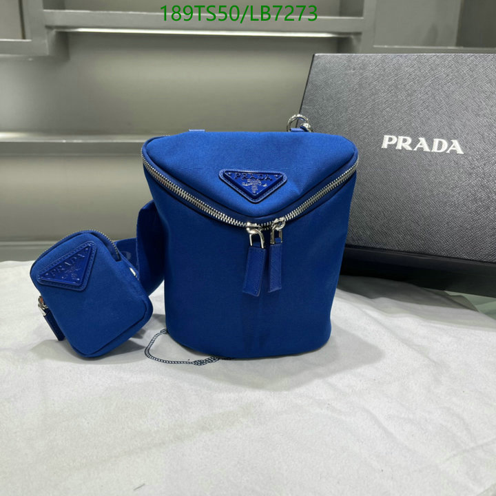 Prada Bag-(Mirror)-Diagonal- Code: LB7273 $: 189USD