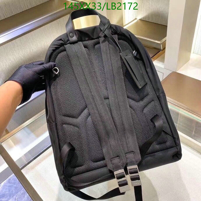 Prada Bag-(Mirror)-Backpack- Code: LB2172 $: 145USD