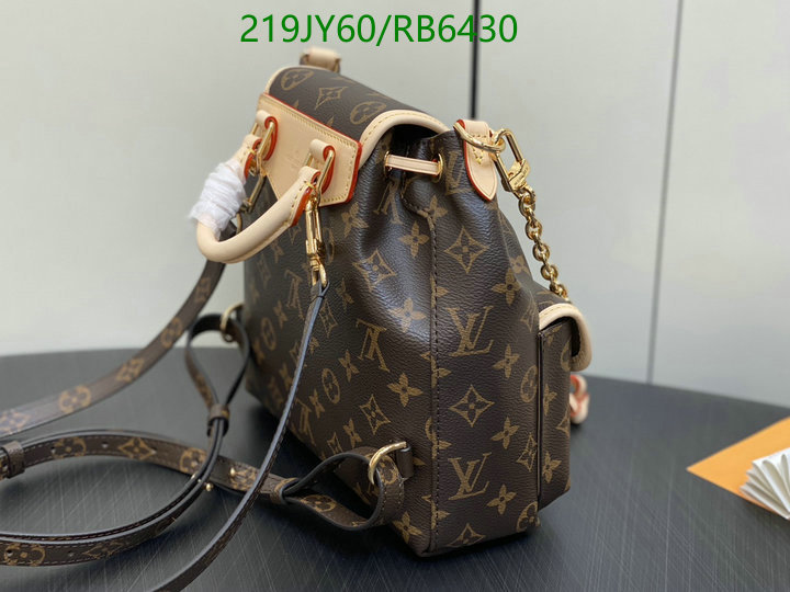 LV Bag-(Mirror)-Backpack- Code: RB6430 $: 219USD