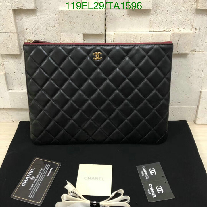 Chanel Bag-(Mirror)-Wallet- Code: TA1596 $: 139USD