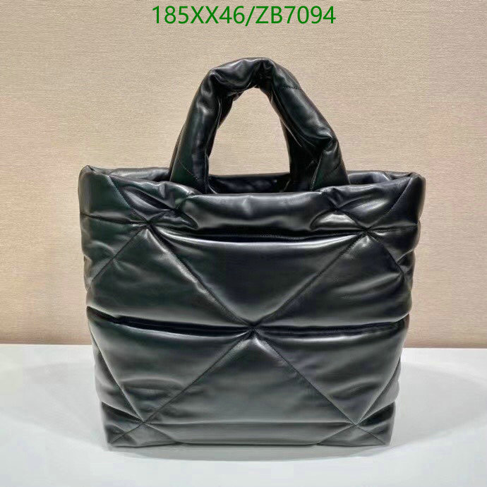 Prada Bag-(Mirror)-Handbag- Code: ZB7094 $: 185USD