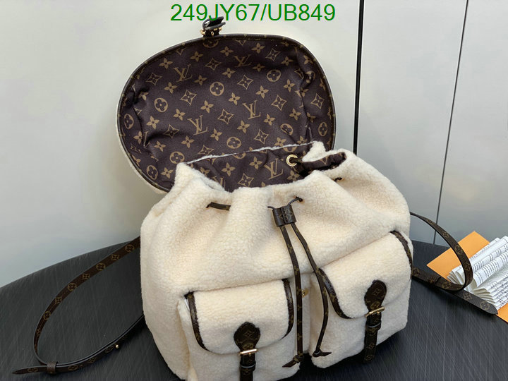 LV Bag-(Mirror)-Backpack- Code: UB849 $: 249USD