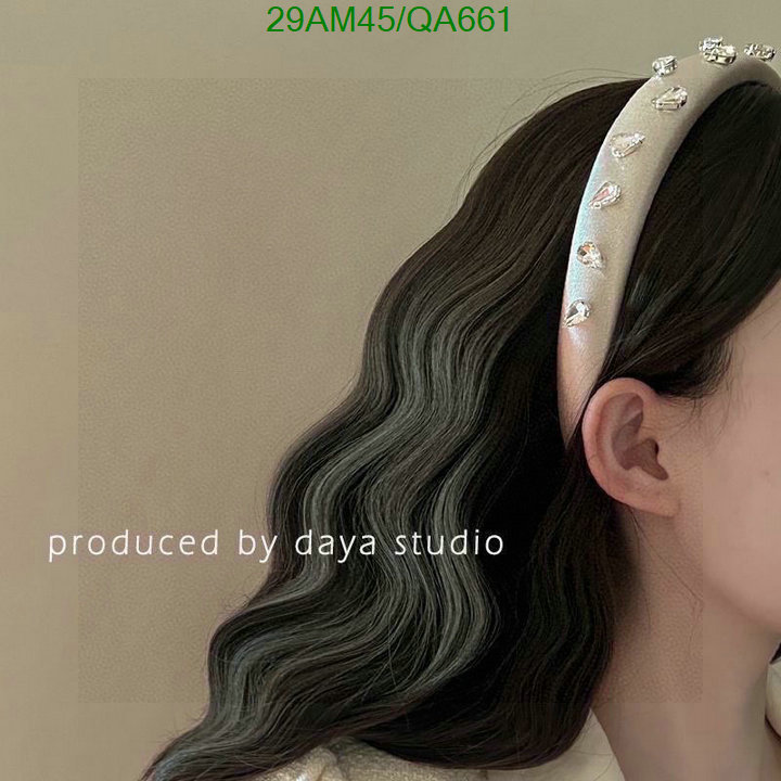 Headband-MIU MIU Code: QA661 $: 29USD