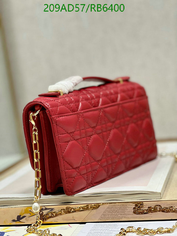 Dior Bag-(Mirror)-Lady- Code: RB6400 $: 209USD