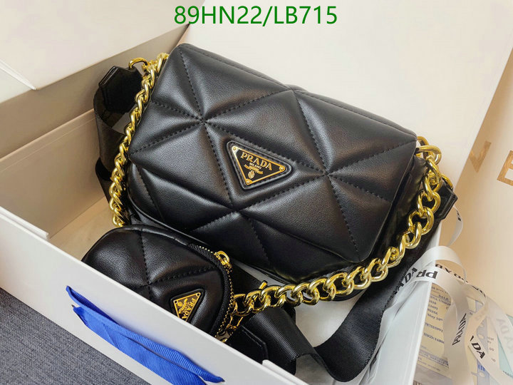 Prada Bag-(4A)-Diagonal- Code: LB715 $: 89USD