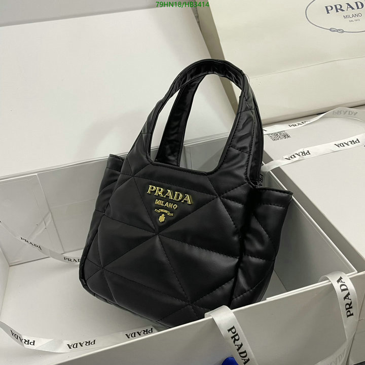 Prada Bag-(4A)-Handbag- Code: HB3414 $: 79USD