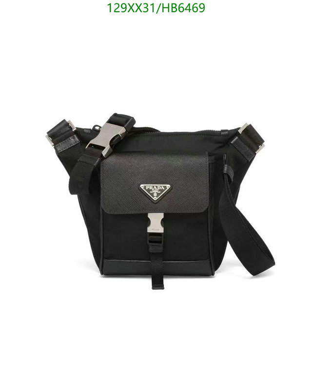 Prada Bag-(Mirror)-Belt Bag-Chest Bag-- Code: HB6469 $: 129USD