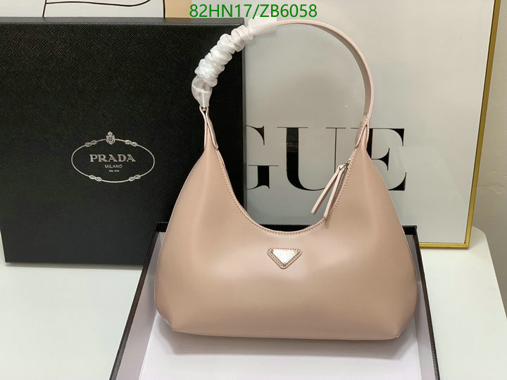 Prada Bag-(4A)-Handbag- Code: ZB6058 $: 82USD