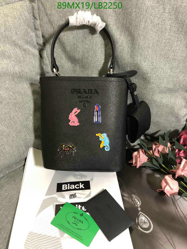 Prada Bag-(4A)-Bucket Bag- Code: LB2250 $: 89USD