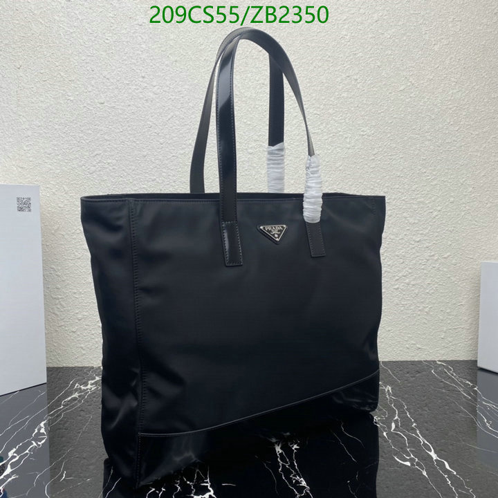 Prada Bag-(Mirror)-Handbag- Code: ZB2350 $: 209USD