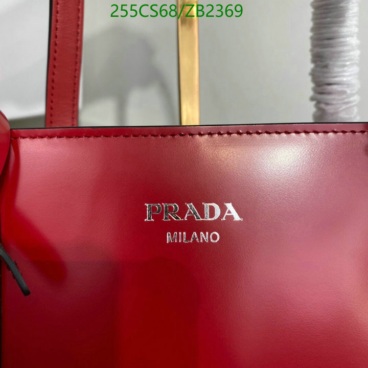 Prada Bag-(Mirror)-Handbag- Code: ZB2369 $: 255USD