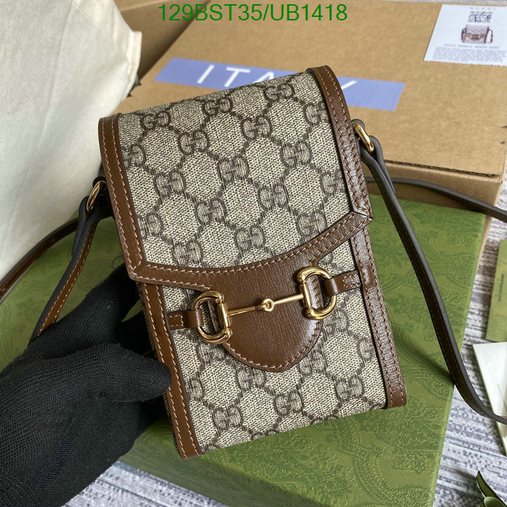 Gucci Bag-(Mirror)-Horsebit- Code: UB1418 $: 129USD