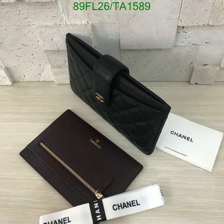 Chanel Bag-(Mirror)-Wallet- Code: TA1589 $: 89USD