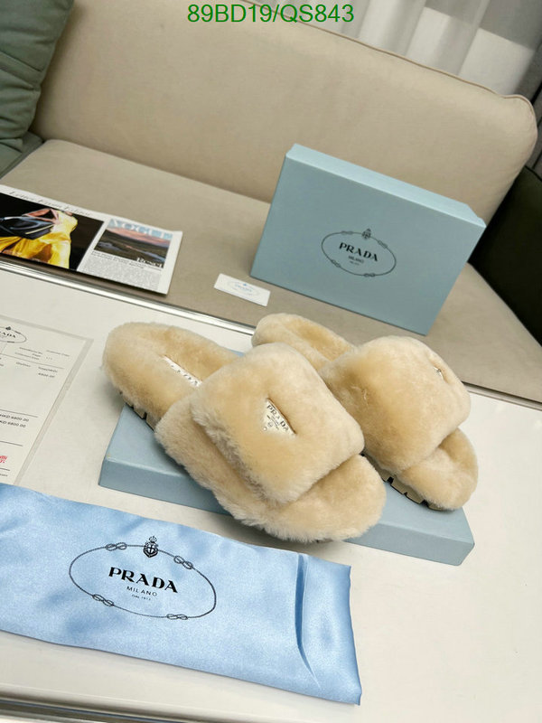 Women Shoes-Prada Code: QS843 $: 89USD