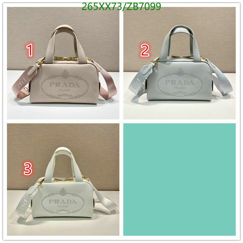 Prada Bag-(Mirror)-Diagonal- Code: ZB7099 $: 265USD