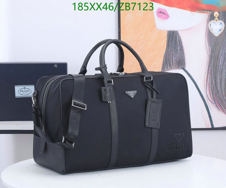Prada Bag-(Mirror)-Handbag- Code: ZB7123 $: 185USD