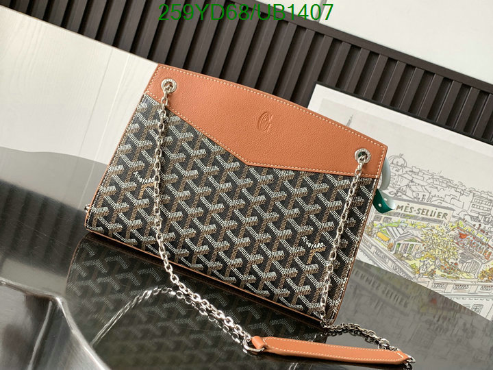 Goyard Bag-(Mirror)-Handbag- Code: UB1407