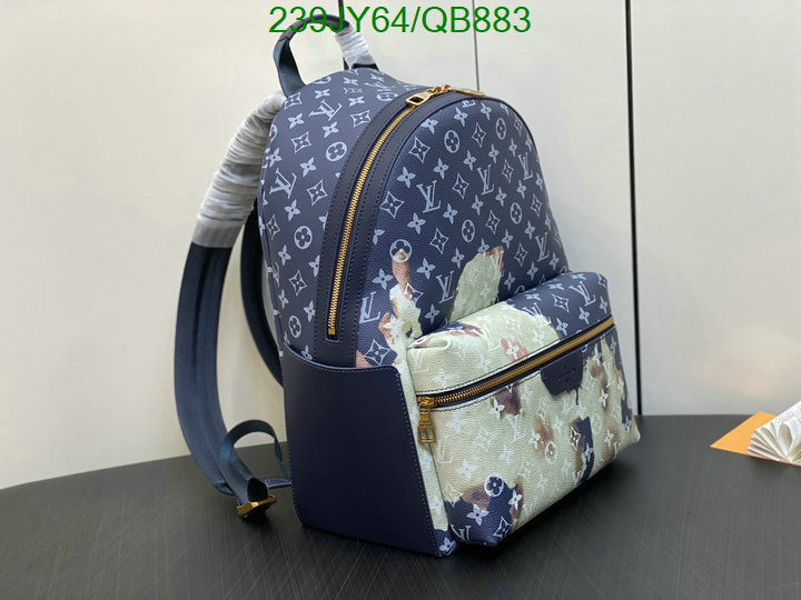 LV Bag-(Mirror)-Backpack- Code: QB883 $: 239USD