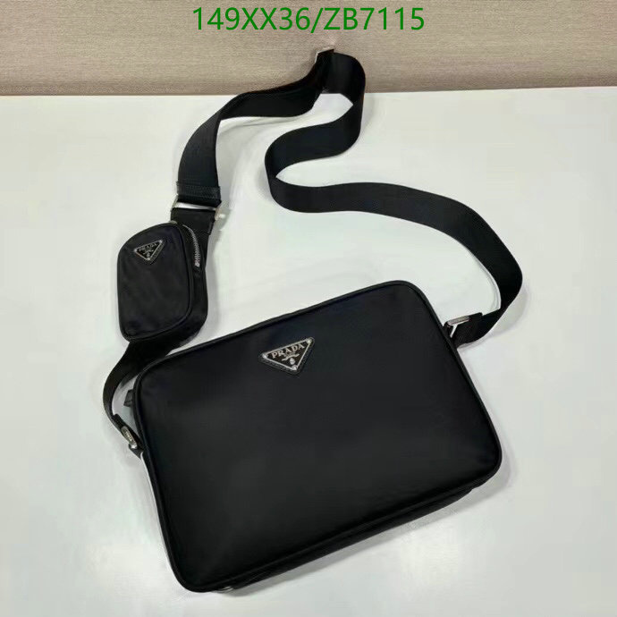 Prada Bag-(Mirror)-Diagonal- Code: ZB7115 $: 149USD