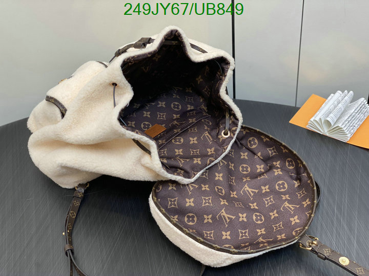 LV Bag-(Mirror)-Backpack- Code: UB849 $: 249USD