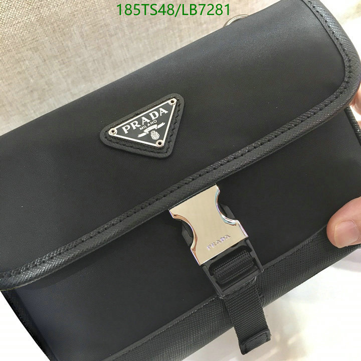 Prada Bag-(Mirror)-Diagonal- Code: LB7281 $: 185USD