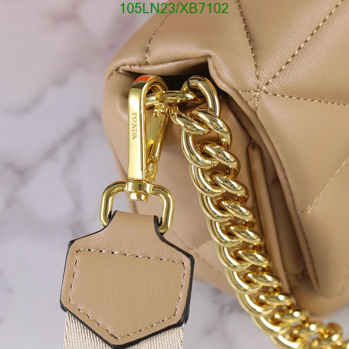 Prada Bag-(4A)-Diagonal- Code: XB7102 $: 105USD