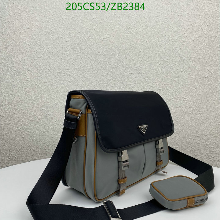 Prada Bag-(Mirror)-Diagonal- Code: ZB2384 $: 205USD