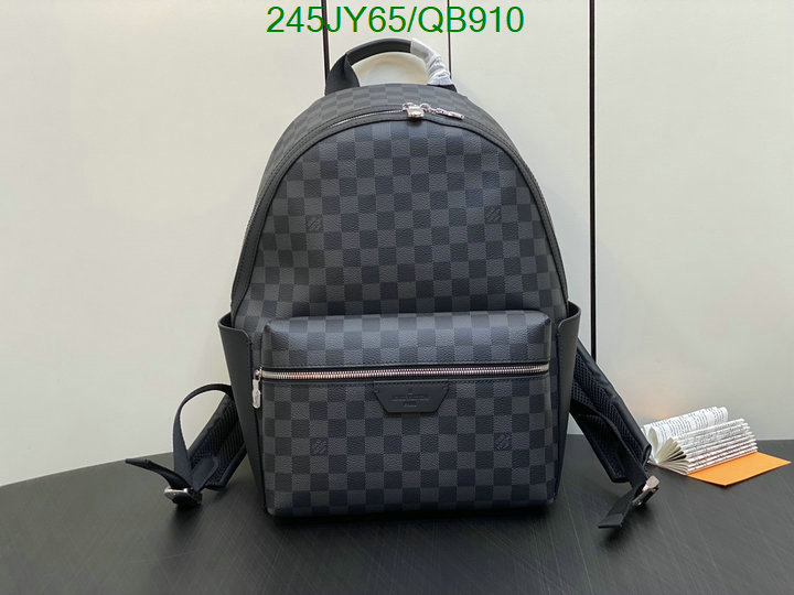 LV Bag-(Mirror)-Backpack- Code: QB910 $: 245USD