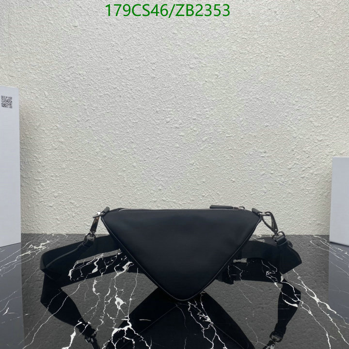 Prada Bag-(Mirror)-Triangle- Code: ZB2353 $: 179USD